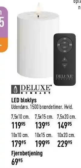 Imerco LED bloklys tilbud