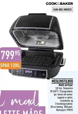 Imerco Multi airfryer tilbud