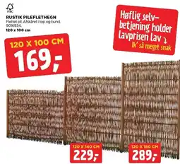 jem & fix RUSTIK PILEFLETHEGN tilbud