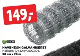 jem & fix HAVEHEGN GALVANISERET tilbud