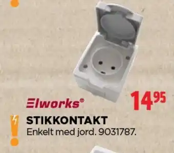 jem & fix ELWORKS Stikkontakt tilbud