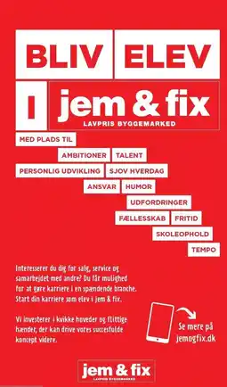 jem & fix BLIV ELEV I jem & fix tilbud