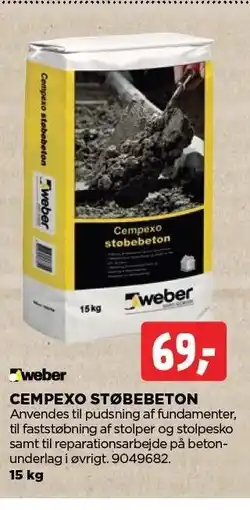 jem & fix CEMPEXO STØBEBETON tilbud