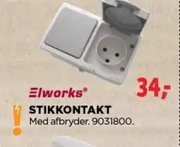 jem & fix ELWORKS STIKKONTAKT tilbud