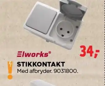 jem & fix ELWORKS STIKKONTAKT tilbud