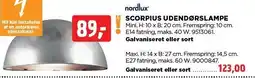 jem & fix SCORPIUS UDENDØRSLAMPE tilbud