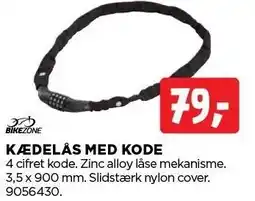 jem & fix KÆDELÅS MED KODE tilbud