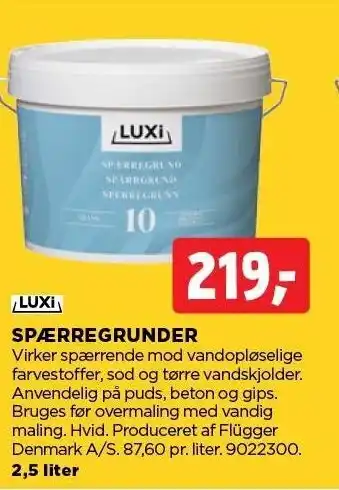 jem & fix SPÆRREGRUNDER tilbud