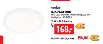 jem & fix NORDLUX oja plafond tilbud