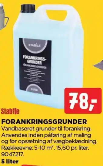 jem & fix STABILE Forankringsgrunder tilbud