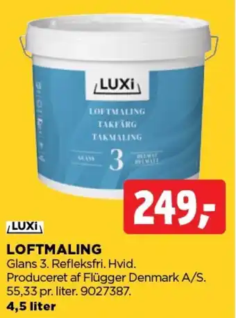 jem & fix LUXI Loftmaling tilbud