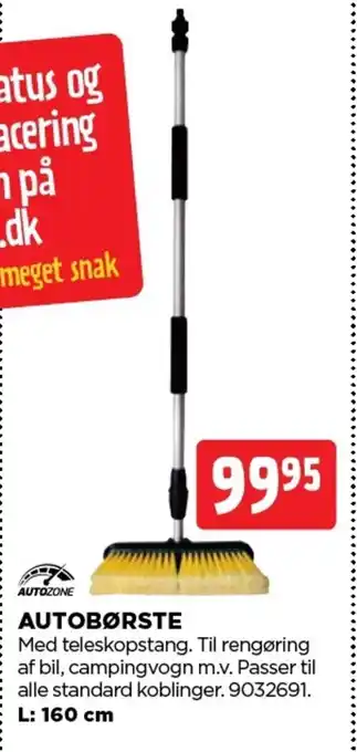 jem & fix AUTOZONE Autobørste tilbud