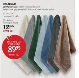 Kop & Kande Håndklæde tilbud