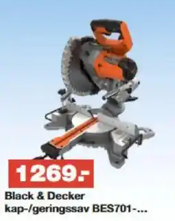 Bauhaus Black & Decker kap-/geringssav BES701-... tilbud