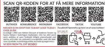 Nielsen's Discount SCAN QR-KODEN FOR ST FÅ MERE INFORMATION tilbud