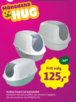 Maxi Zoo AniOne Smart Cat kattetoilet tilbud