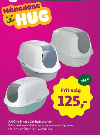 Maxi Zoo AniOne Smart Cat kattetoilet tilbud