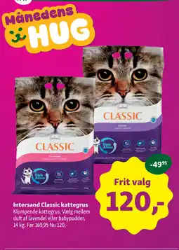 Maxi Zoo Intersand Classic kattegrus tilbud