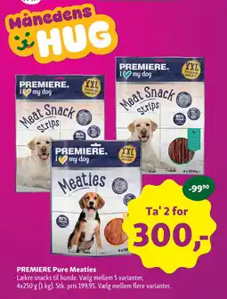 Maxi Zoo PREMIERE Pure Meaties tilbud