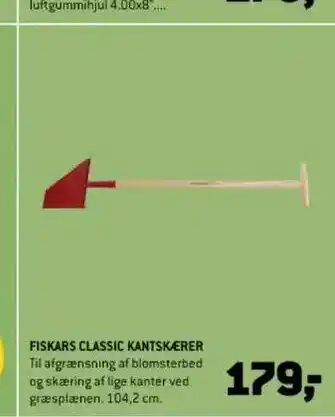 XL-BYG FISKARS CLASSIC KANTSKÆRER tilbud