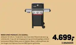 XL-BYG WEBER SPIRIT PREMIUM E-335 GASGRILL tilbud