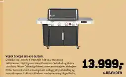 XL-BYG WEBER GENESIS EPX-435 GASGRILL tilbud