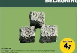 XL-BYG Chaussesten tilbud