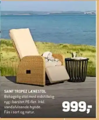 XL-BYG Saint tropez lenestol tilbud