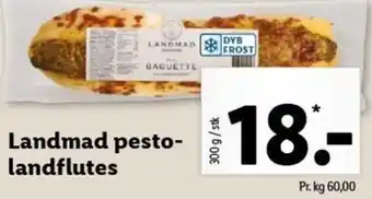 Lidl Landmad Pesto Landflutes 300 g tilbud