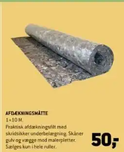 XL-BYG AFDÆKNINGSMÅTTE tilbud