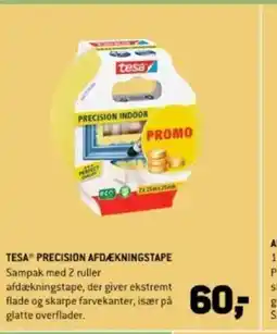 XL-BYG Tesa precision afdækningstape sampak med 2 ruller tilbud