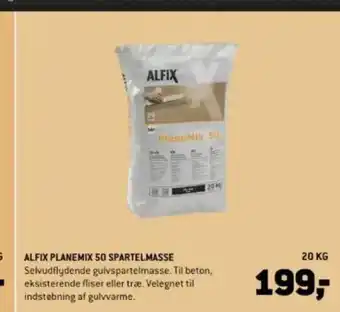 XL-BYG ALFIX PLANEMIX 50 SPARTELMASSE tilbud