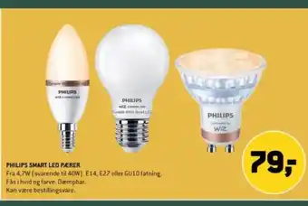 XL-BYG PHILIPS SMART LED PÆRER tilbud