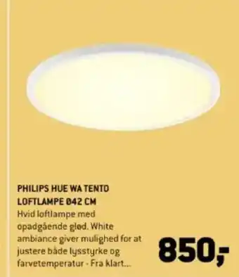 XL-BYG Philips hue wa tento loftlampe tilbud