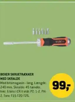 XL-BYG BOXER SKRUETRÆKKER tilbud