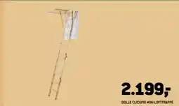XL-BYG DOLLE CLICKFIX MINI LOFTTRAPPE tilbud