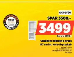 Power CrispZone til frugt & grønt tilbud