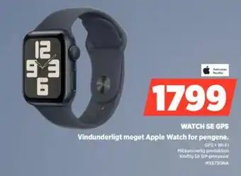 Power WATCH SE GPS Vindunderligt meget Apple Watch for pengene. tilbud