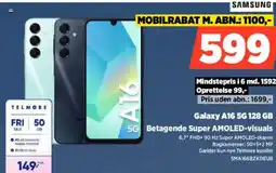 Power Galaxy A16 5G 128 GB 5G Betagende Super AMOLED-visuals tilbud