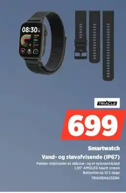 Power Smartwatch Vand- og støvafvisende (IP67) tilbud