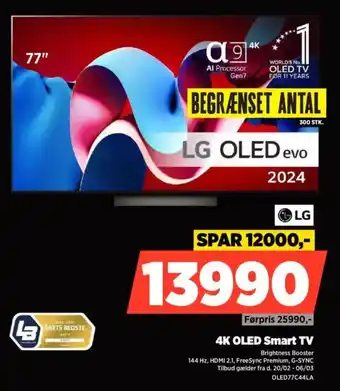 Power 4K OLED Smart TV tilbud