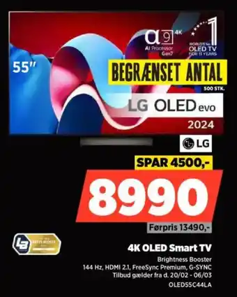 Power 4K OLED Smart TV tilbud