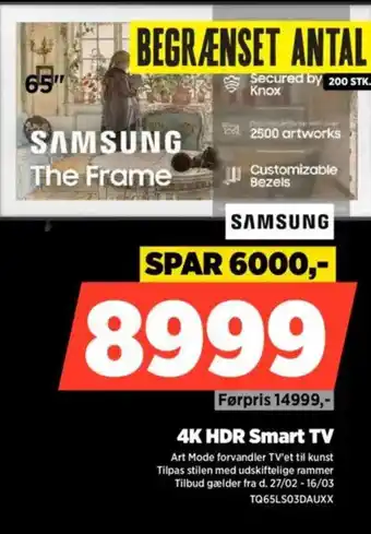 Power 4K HDR Smart TV tilbud