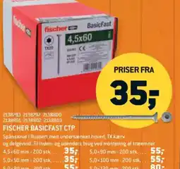 XL-BYG FISCHER BASICFAST CTP tilbud