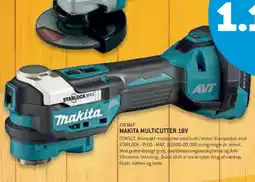 XL-BYG MAKITA MULTICUTTER 18V tilbud