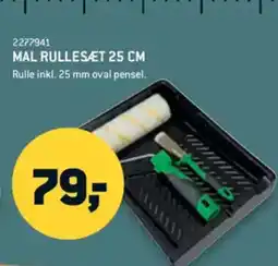 XL-BYG MAL RULLESÆT 25 CM tilbud