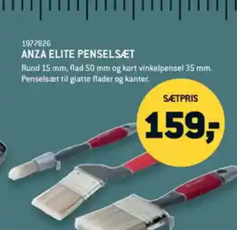 XL-BYG ANZA ELITE PENSELSÆT tilbud