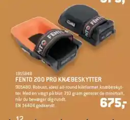 XL-BYG FENTO 200 PRO KNÆBESKYTTER tilbud