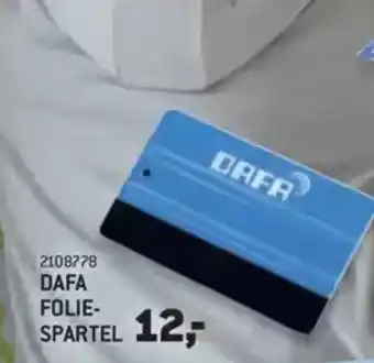 XL-BYG DAFA FOLIE- SPARTEL tilbud