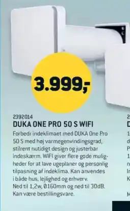 XL-BYG DUKA ONE PRO 50 s wifi tilbud